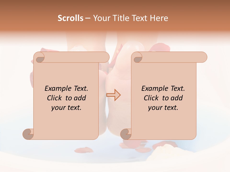 Beauty Healthcare Water PowerPoint Template