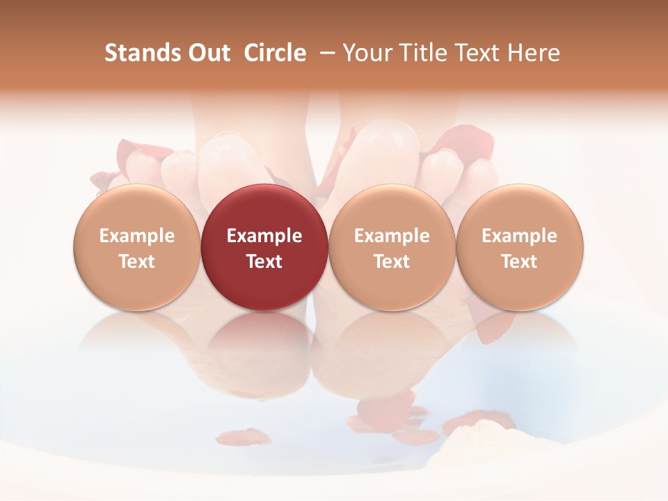 Beauty Healthcare Water PowerPoint Template