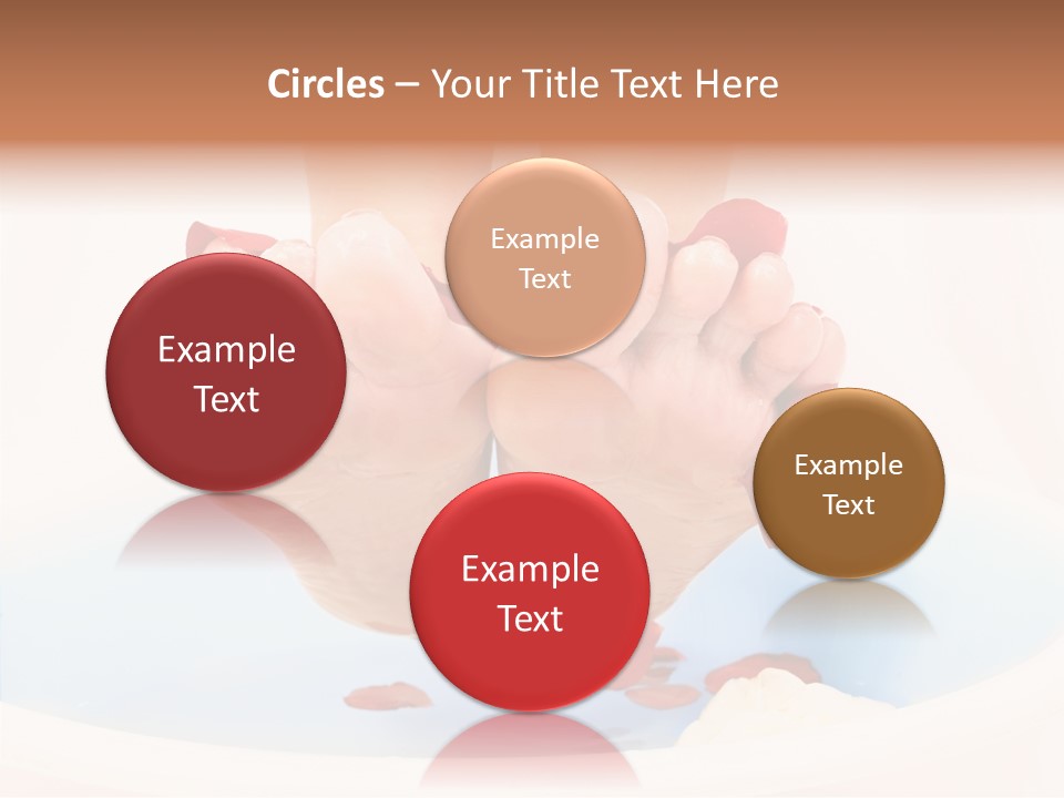 Beauty Healthcare Water PowerPoint Template