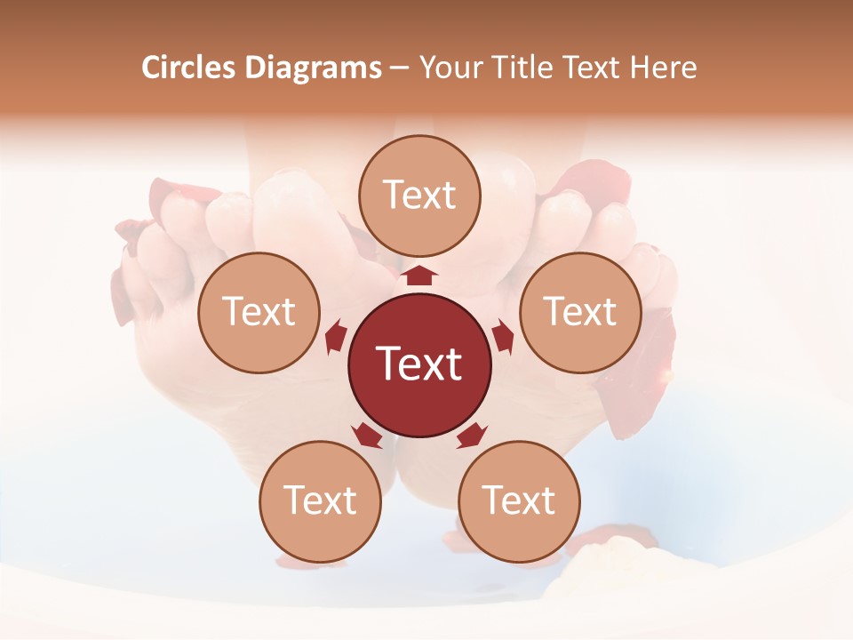 Beauty Healthcare Water PowerPoint Template