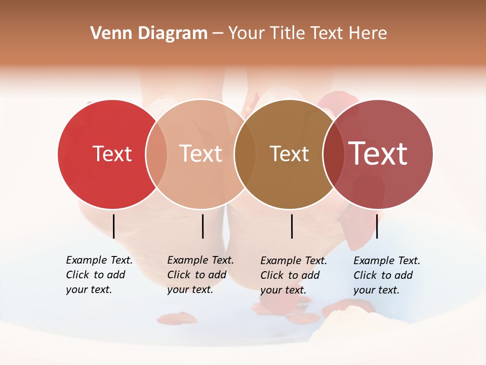 Beauty Healthcare Water PowerPoint Template