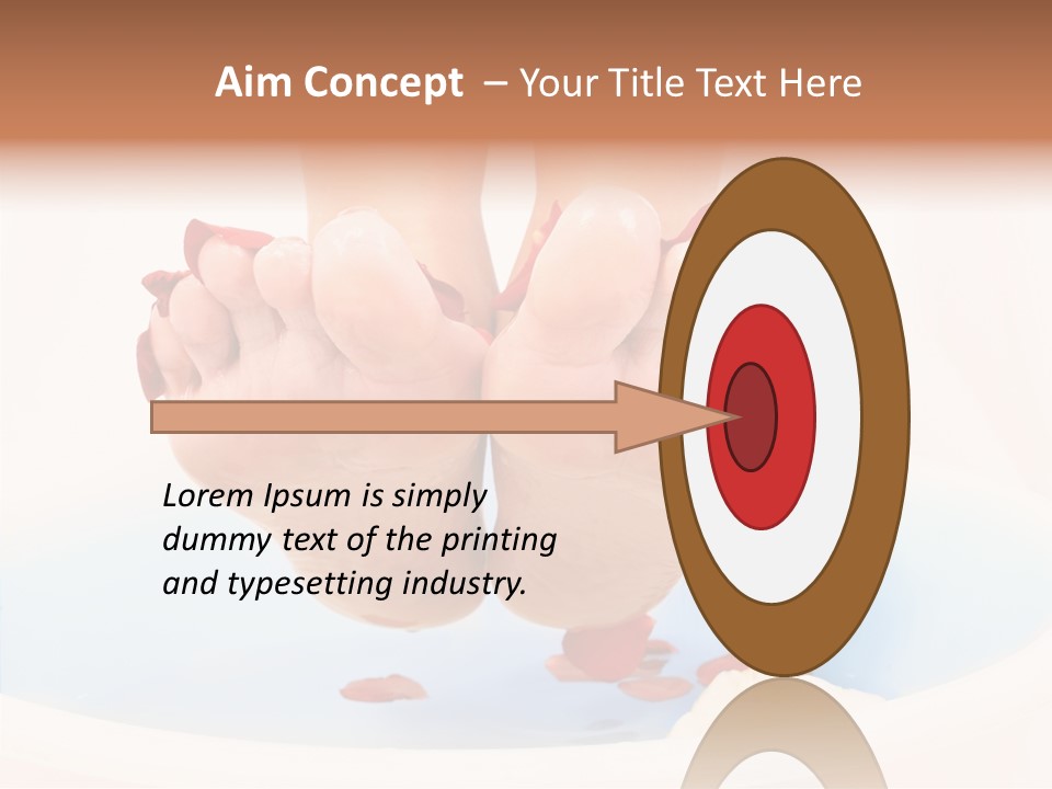 Beauty Healthcare Water PowerPoint Template