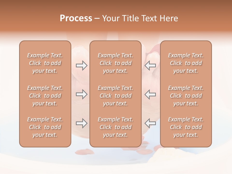 Beauty Healthcare Water PowerPoint Template