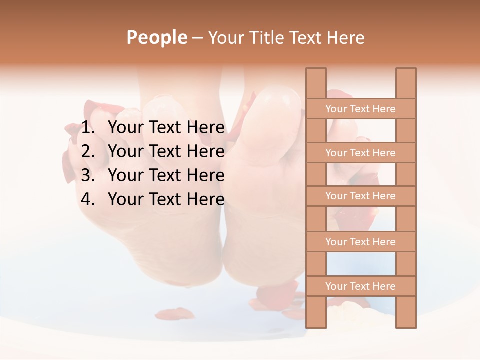 Beauty Healthcare Water PowerPoint Template