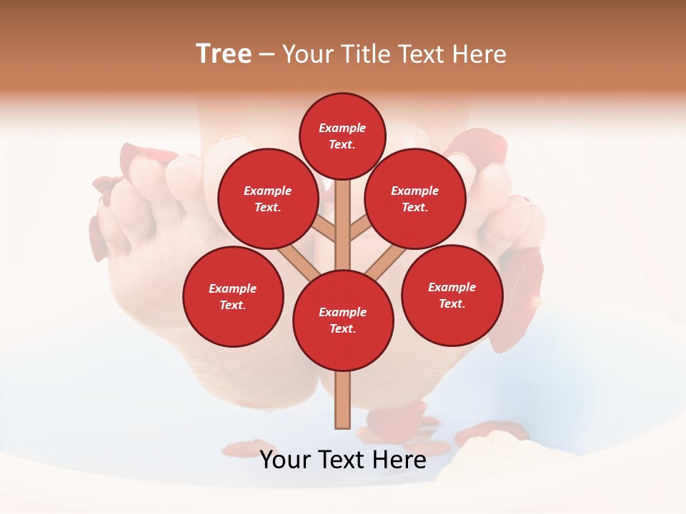 Beauty Healthcare Water PowerPoint Template