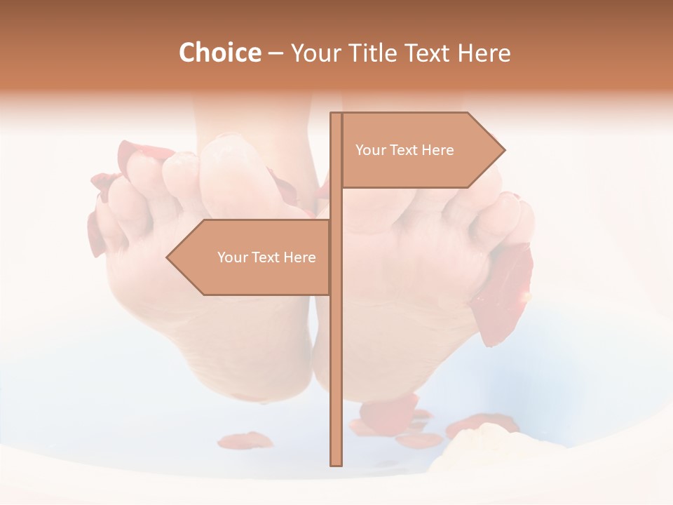 Beauty Healthcare Water PowerPoint Template