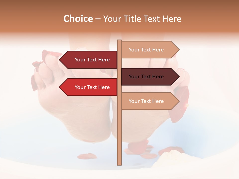 Beauty Healthcare Water PowerPoint Template