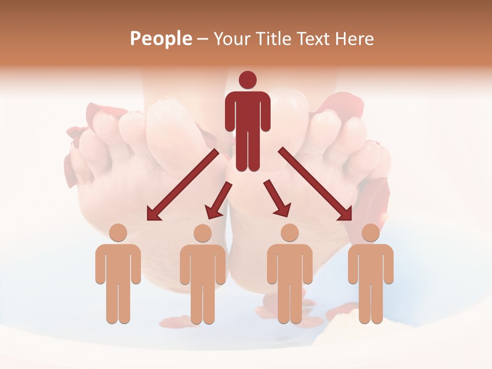 Beauty Healthcare Water PowerPoint Template