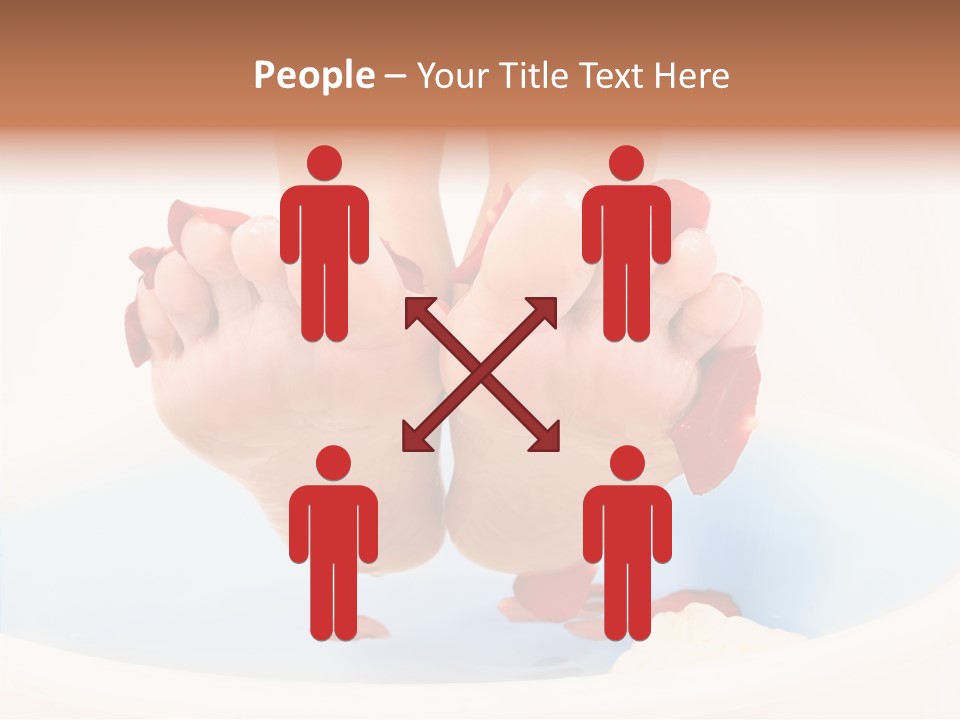 Beauty Healthcare Water PowerPoint Template