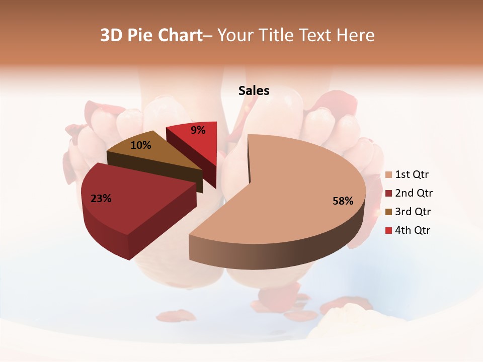 Beauty Healthcare Water PowerPoint Template