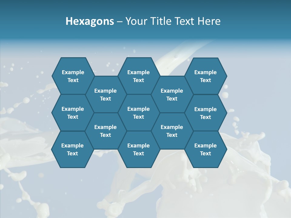 Yoghurt Skimmed Pasteurized PowerPoint Template