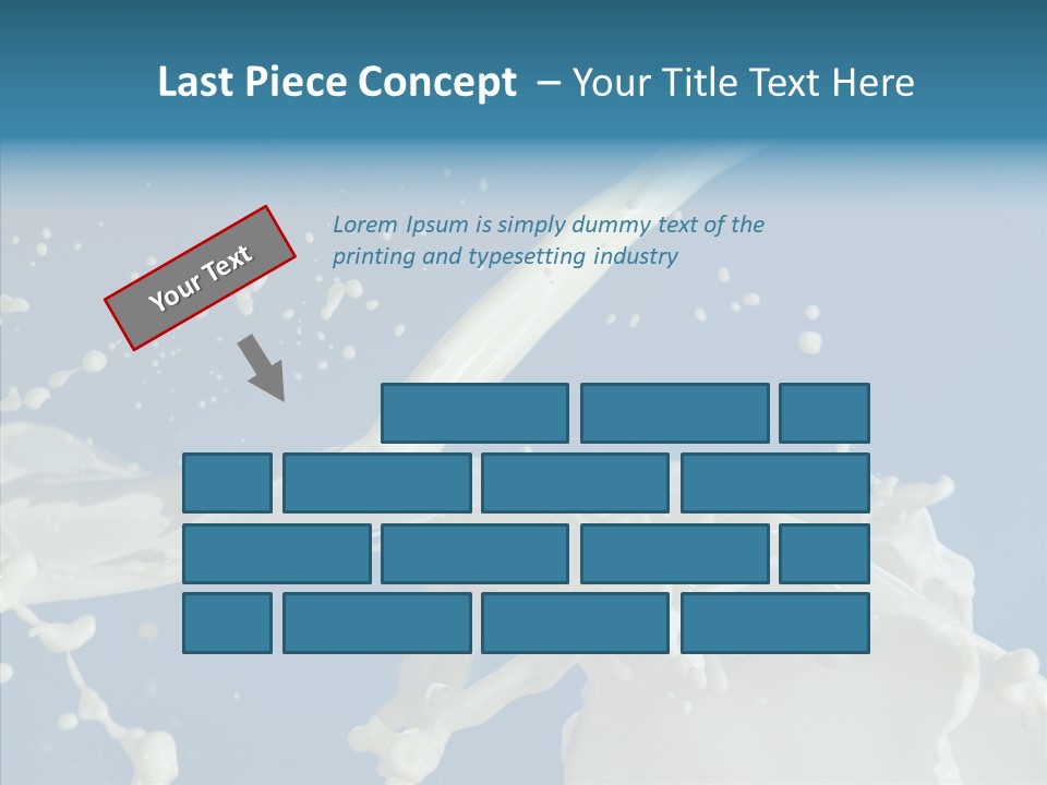 Yoghurt Skimmed Pasteurized PowerPoint Template