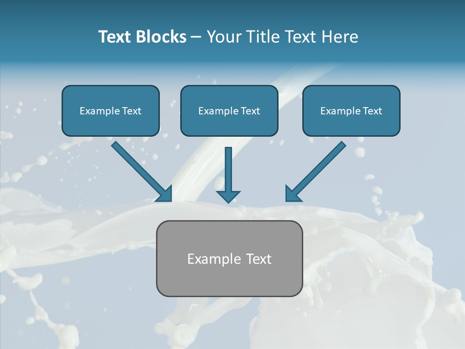 Yoghurt Skimmed Pasteurized PowerPoint Template