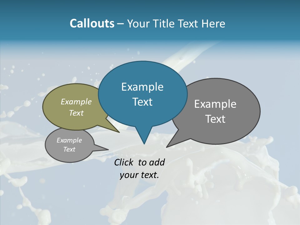 Yoghurt Skimmed Pasteurized PowerPoint Template