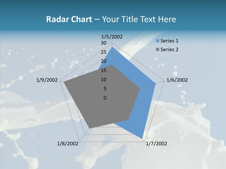 Yoghurt Skimmed Pasteurized PowerPoint Template