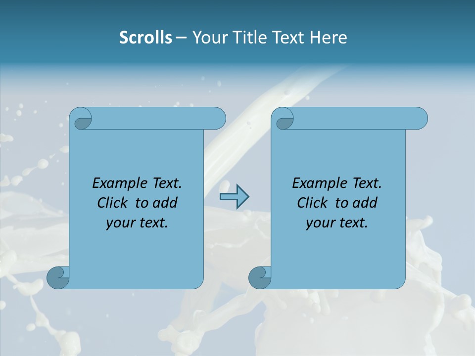 Yoghurt Skimmed Pasteurized PowerPoint Template