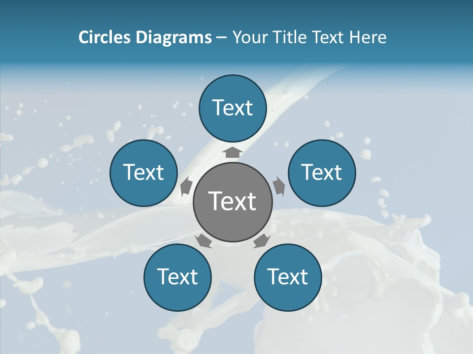 Yoghurt Skimmed Pasteurized PowerPoint Template