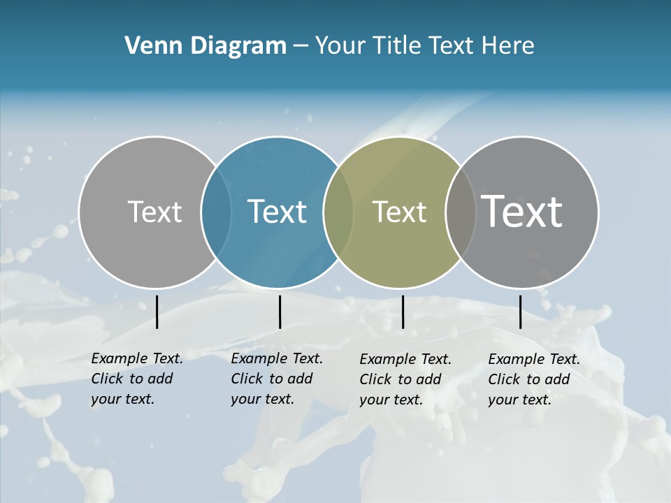Yoghurt Skimmed Pasteurized PowerPoint Template