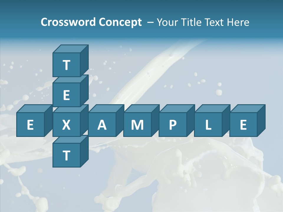Yoghurt Skimmed Pasteurized PowerPoint Template