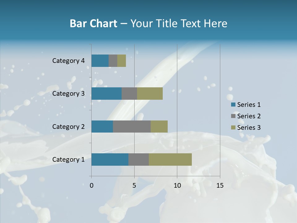 Yoghurt Skimmed Pasteurized PowerPoint Template