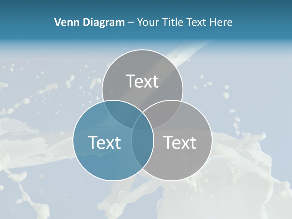 Yoghurt Skimmed Pasteurized PowerPoint Template
