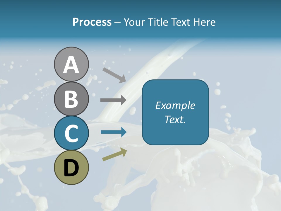 Yoghurt Skimmed Pasteurized PowerPoint Template