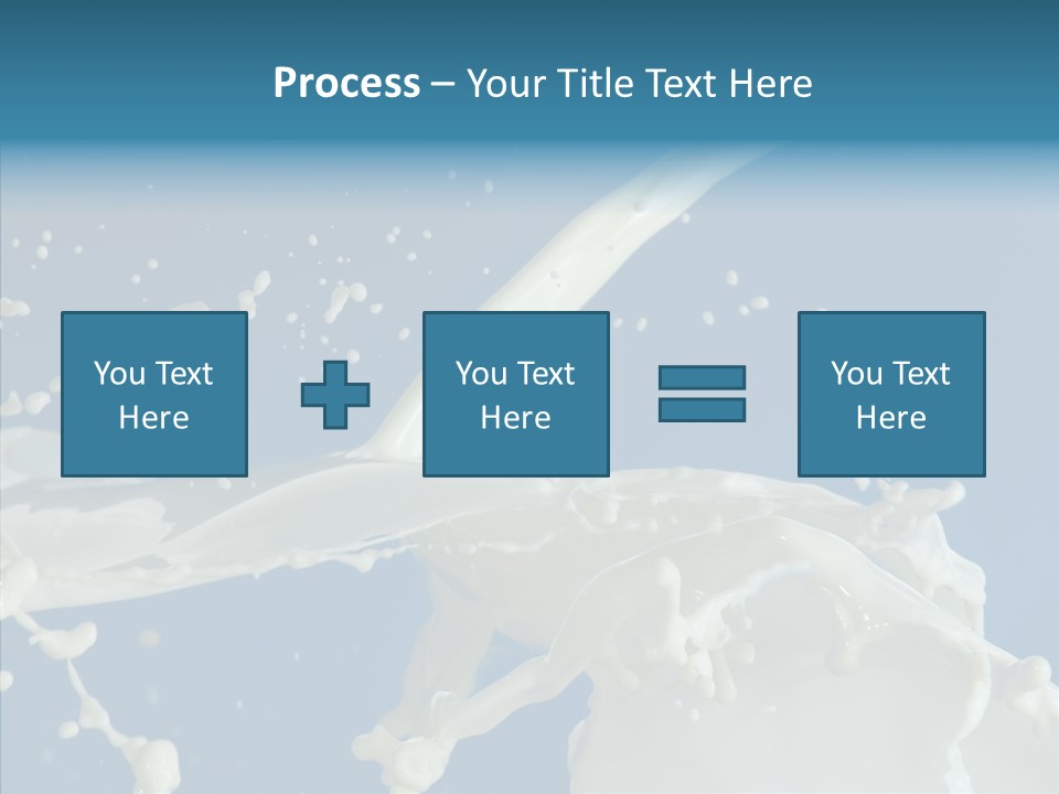 Yoghurt Skimmed Pasteurized PowerPoint Template