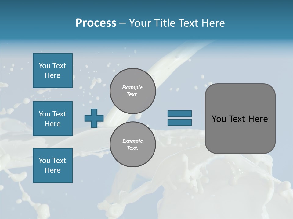 Yoghurt Skimmed Pasteurized PowerPoint Template