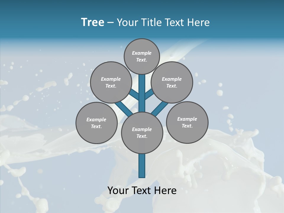 Yoghurt Skimmed Pasteurized PowerPoint Template