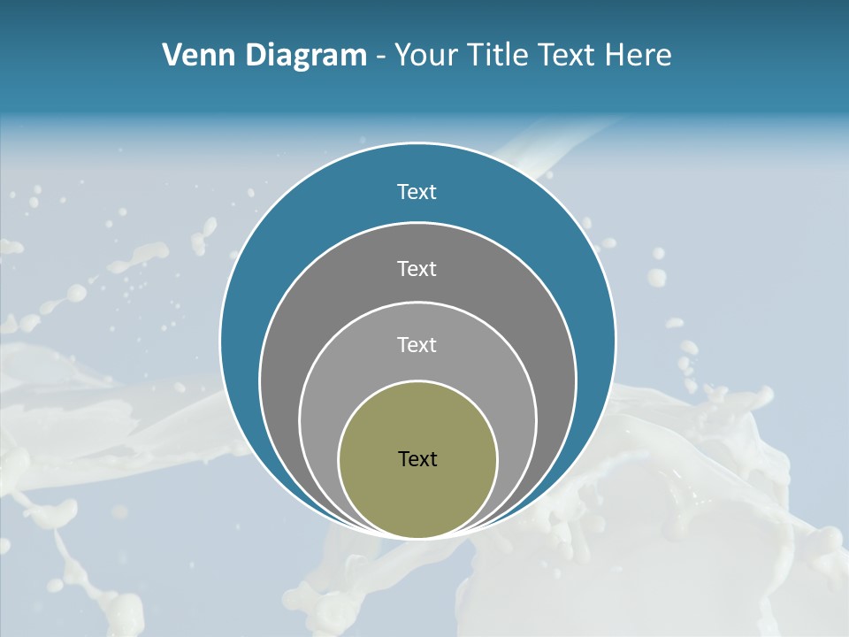 Yoghurt Skimmed Pasteurized PowerPoint Template