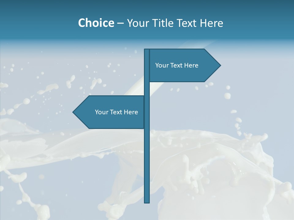 Yoghurt Skimmed Pasteurized PowerPoint Template
