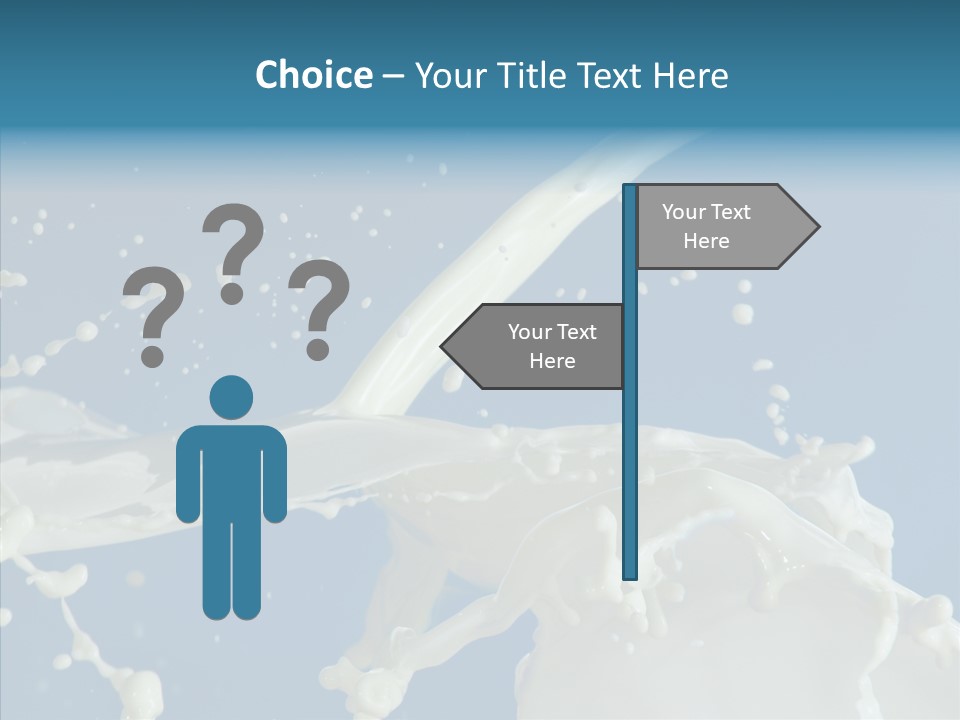 Yoghurt Skimmed Pasteurized PowerPoint Template