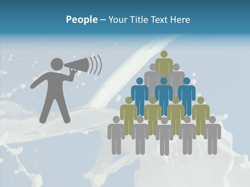 Yoghurt Skimmed Pasteurized PowerPoint Template