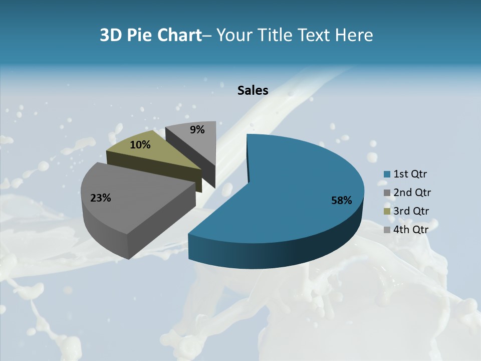 Yoghurt Skimmed Pasteurized PowerPoint Template