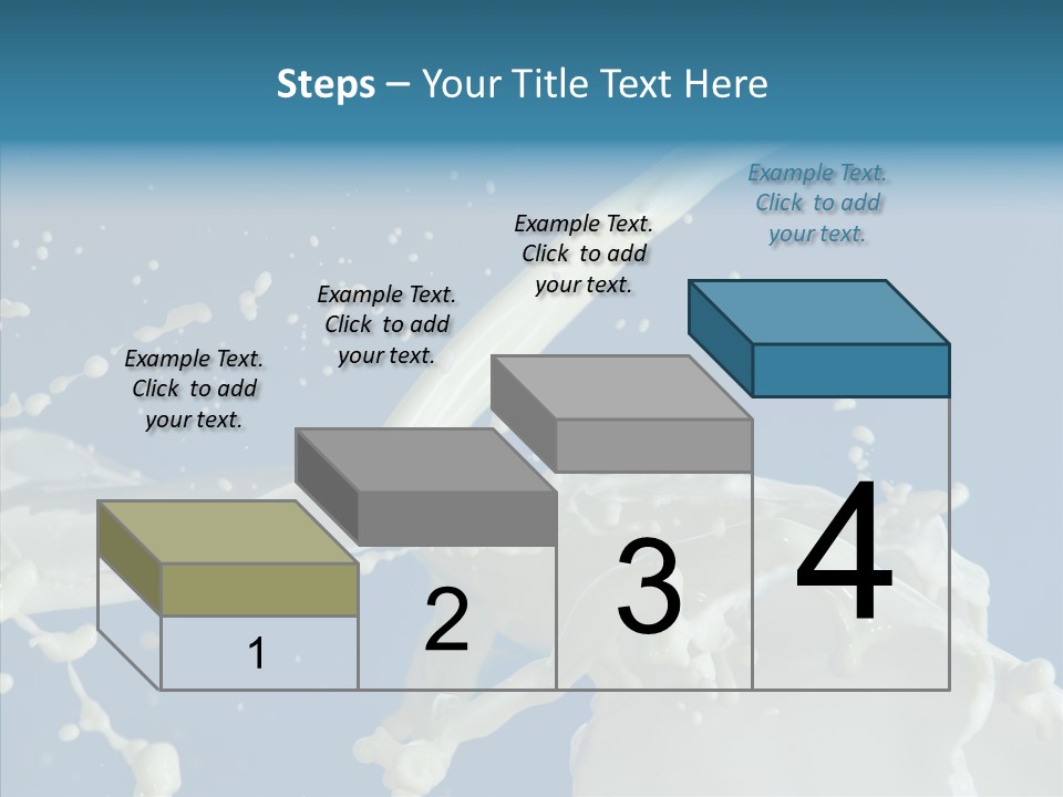 Yoghurt Skimmed Pasteurized PowerPoint Template