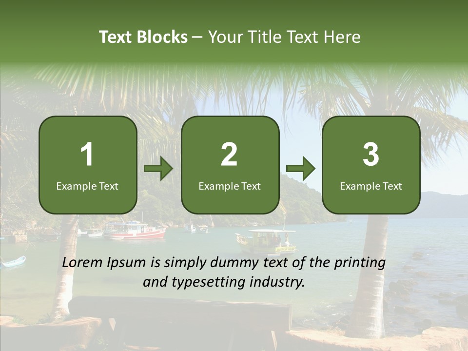 Landscape Brazil Mirim PowerPoint Template