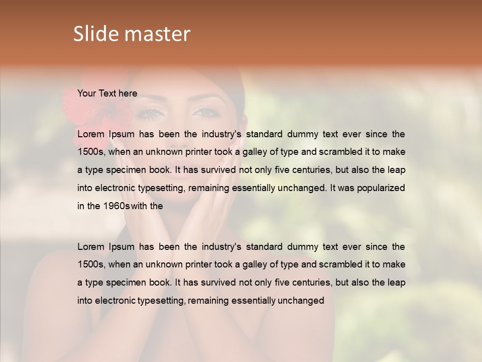 Healthy Body Natural PowerPoint Template