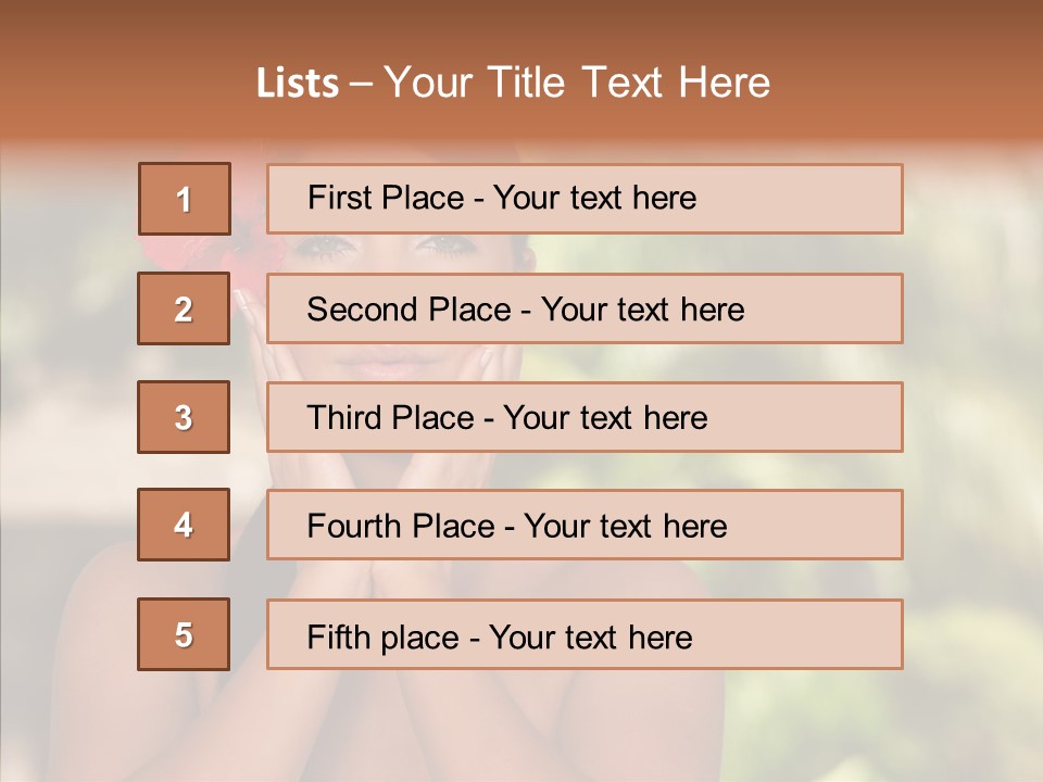 Healthy Body Natural PowerPoint Template