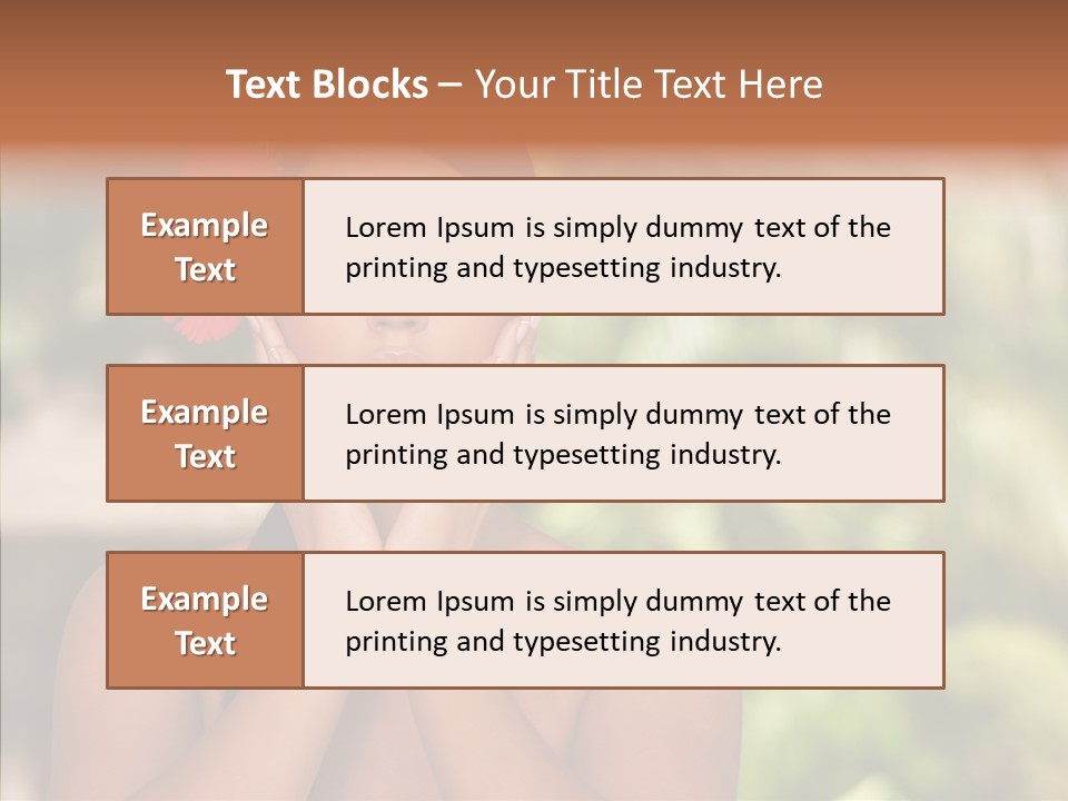Healthy Body Natural PowerPoint Template