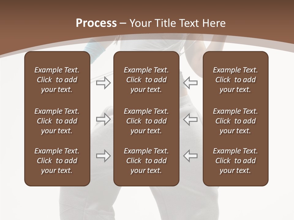 Art Stunt Woman PowerPoint Template