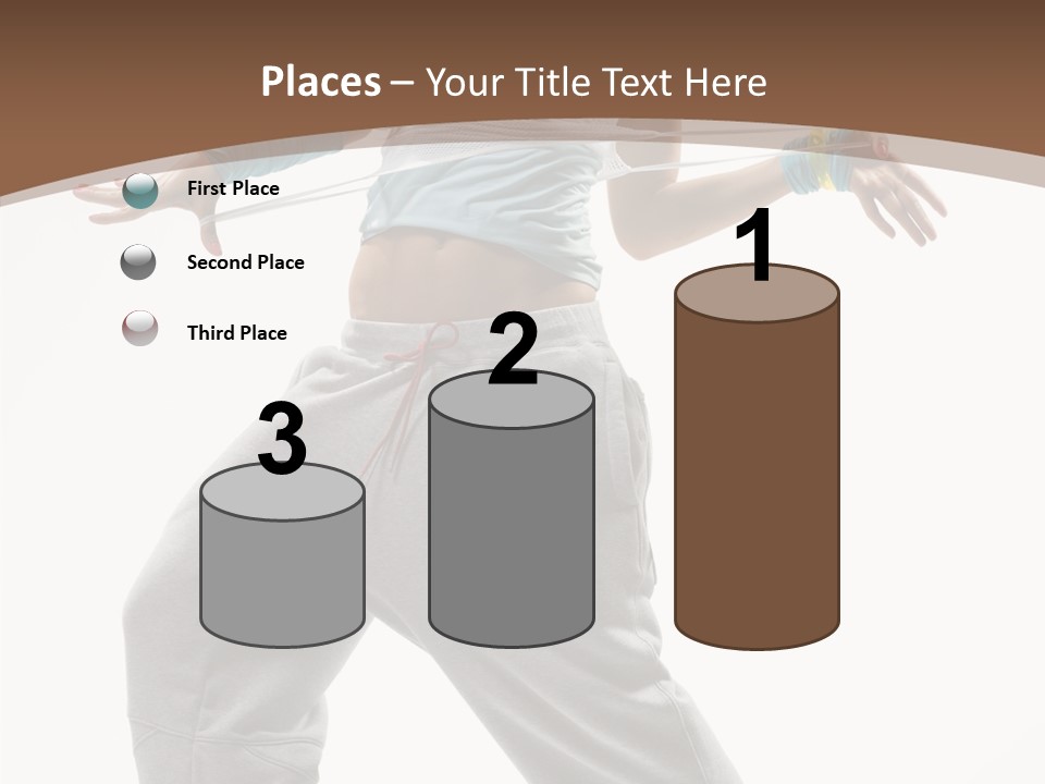 Fashion Stunt Artist PowerPoint Template