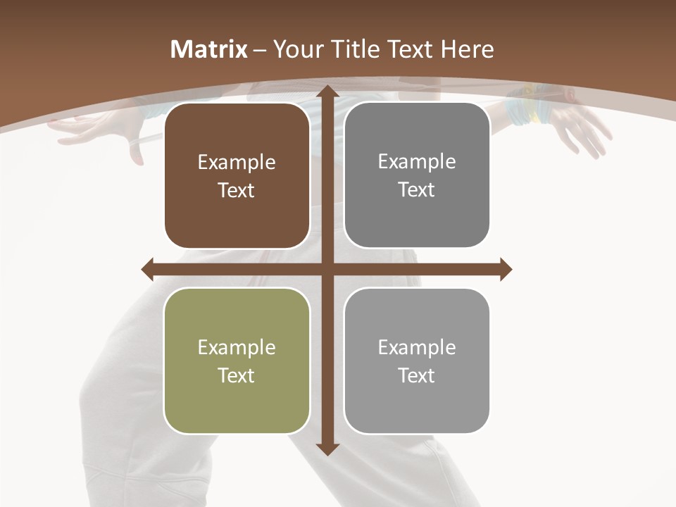 Fashion Stunt Artist PowerPoint Template