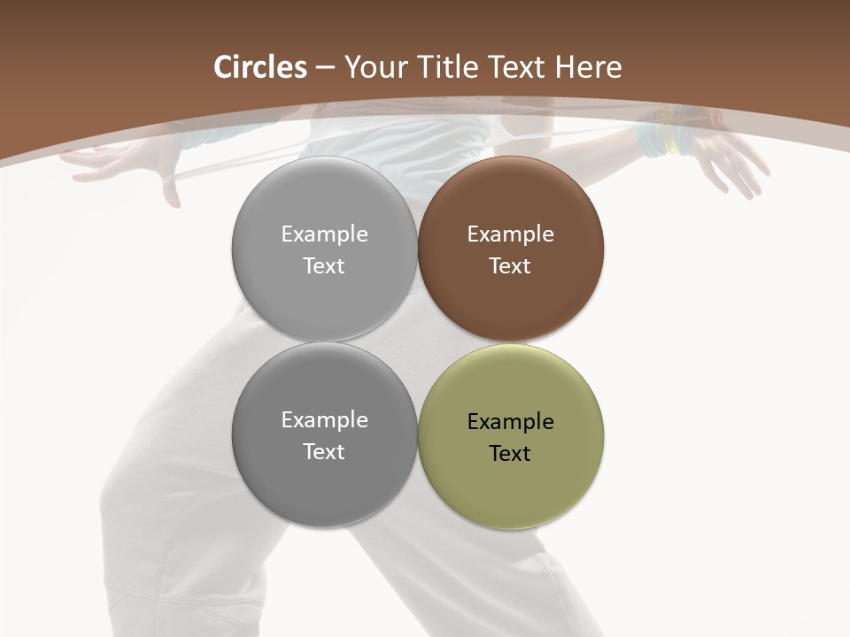 Fashion Stunt Artist PowerPoint Template