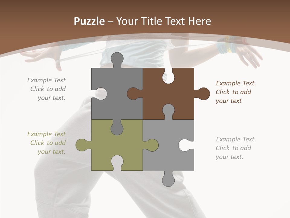 Fashion Stunt Artist PowerPoint Template