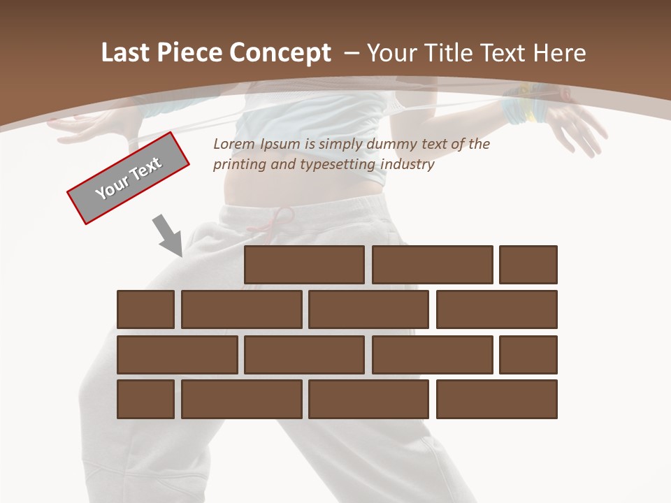 Fashion Stunt Artist PowerPoint Template