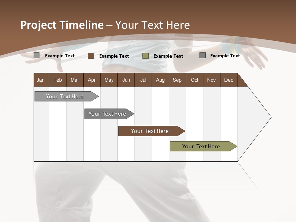 Fashion Stunt Artist PowerPoint Template