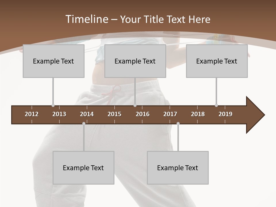 Fashion Stunt Artist PowerPoint Template