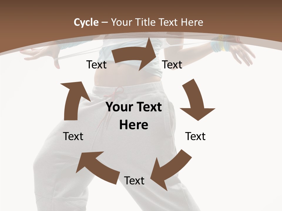 Fashion Stunt Artist PowerPoint Template