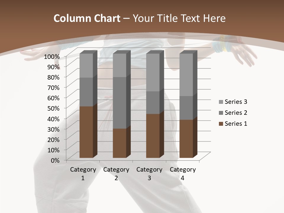 Fashion Stunt Artist PowerPoint Template