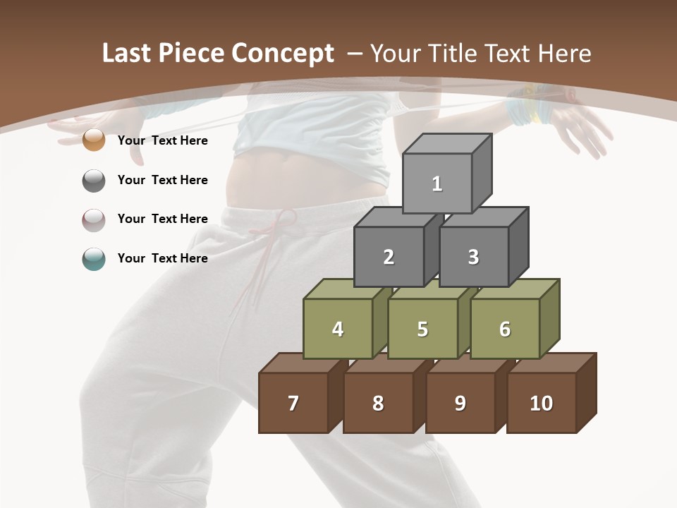 Fashion Stunt Artist PowerPoint Template